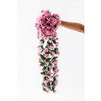 Güleç Yapay Çiçek Yapay Begonvil Çiçeği 75 Cm Pembe 22 Dal