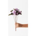 Güleç Yapay Çiçek Yapay Kasımpatı Çiçeği Lila 40 cm 7 Dal