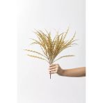 Güleç Yapay Çiçek Yapay Saz Demeti Gold 50 Cm 7 Dal(Uv)