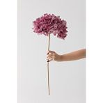 Güleç Yapay Çiçek Yapay Vazo Çiçeği Ortanca 75 Cm 5 Dal Gül Kurusu Çok Renkli
