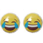 Gülen Emoji Şekilli Cep Sobası El Isıtıcı,2 Adet Sıcak Su Torbası Pvc 9cm