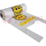 Gülen Yüz Büyük Boy Rulo Poşet 350 gr 27X40