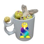 Gülen Yüzler Kupasında Emoji Çikolata ve Ayıcık ERAŞ246464654545