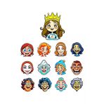 Gülen Yüzler Sticker Set 1
