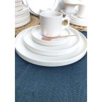 Gulhanile Stackable Mat Beyaz 24 Parça 6 Kişilik Servis Kahvaltı Takımı