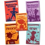 Gulliver'in Gezileri - Don Kişot'un Serüvenleri - Tom Sawyer - Pinokyo - Heidi - 5 Kitap