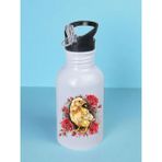 Güllü Civciv Baskılı Matara Suluk 600 ml - Sporcu Suluğu, Büyük Suluk, Spor Matara, Sporcu Sulukları