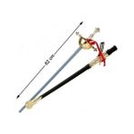 Güllü E Store Kostüm Partisi Plastik Zararsız Zorro Kılıcı Şövalye Kılıcı 62 Cm - Renkli - Standart