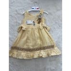 Güllü Elbise - 5 Yaş - Sarı