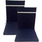 Güllüce Home 2'li Sünger Dolgulu Sandalye Minderi - 40 x 90 cm - Lacivert
