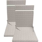 Güllüce Home 2'li Sünger Dolgulu Sandalye Minderi - 40 x 90 cm - Sütlü Kahve
