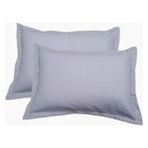 Güllüce Home Ikili*kırlent Model*yastık Kılıfı - 50 x 70 - Açık Gri