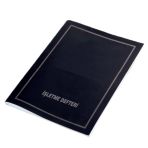Gülpaş 21X30 Gelir 40 Yaprak Plastik Kapaklı Gider İşletme Defteri
