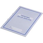 Gülpaş A-4 Personel Özlük Dosyası 21X30 16 Sayfa Turuncu Renkli Resmi Defter