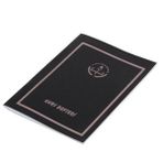Gülpaş Kurs Defteri Plastik Kapak 20 Yaprak 17x24 cm Mavi ve Siyah Renkli Kaliteli Defter