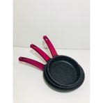 Gülsan DÖK22SET 18-20-22 cm Döküm Tava Set