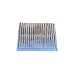 Gülsan Mangal Barbekü Izgarası Paslanmaz Krom Oluklu 35x35 cm
