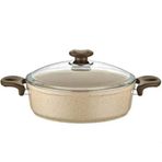 Gülsan Safran Granit 24 cm Basık Tencere