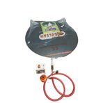 gülsan Tüplü Sac Ocak 55 Cm Dedantörlü Set Kavurma Gözleme Ekmek Yufka Sacı