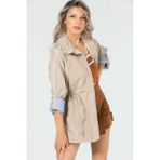 Gülseli Taş Kadın Bel Bağcıklı Astarlı Trençkot P-00005285 - 44