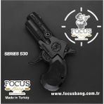 Gültekin 530 Focus Bang Oyuncak Tabanca Series 530 Black-Füme-Saten
