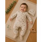 Gültekin Bebe Bubbless Dinazor Fermuarlı Erkek Tulum 3-9 Aylık -BA3001180 - Açık Kahve - Açık Kahverengi - 0 - 3 Ay