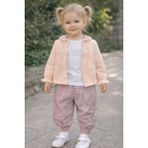 Gültekin Bebe Kumru Kız Kapşonlu Peluş Ceket 3 Lü Takım 6-18 AYLIK-4469503 - Somon - 9 - 12 Ay