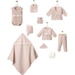 Gültekin Bebe Turp Baby 10 Lu Fistolu Kız Hastane Çıkışı 0-3 Aylık 436375660 - Gül Kurusu - 0 - 3 Ay