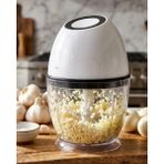 Gültekin Kablosuz Mini Doğrayıcı 450 ml Şarjlı Sebze Doğrayıcı Paslanmaz Çelik Bıçaklı