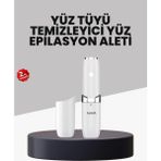 Gültekin LED Işıklı Yüz Epilasyon Aleti Hassas ve Ağrısız Tüy Alma