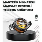 Gültekin Telefon Soğutucu | LED Işık Efektli | Power Aparatlı | Sessiz ve Taşınabilir Model