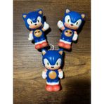 Gülümse Gel 1 Adet Kirpi Sonic Amy Knuckles Sonic Boom Karakter Squishy Anahtarlık - Mavi