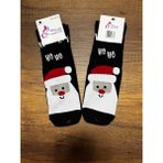 Gülümse Gel 2 Adet Yeni Yıl Çorabı Yılbaşı Çorap Noel Baba Kışlık Havlu Çorap 35-41 - 35 - 41 - Kahverengi