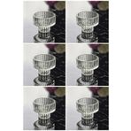 Gülümseten Avm 6’lı Cam Kahve Yanı Şekerlik Drajelik Origami Mini Sunumluk Pinterest Set