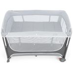 Gulz Atlas Plus Anne Yani Sallanir Cibinlikli Donenceli Oyun Parki Bebek Besik 70X110 Cm + Pamuk Yatakli Dark Grey