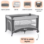 Gulz Raftel Park Yatak Oyun Parkı Bebek Beşik 70X120 Cm