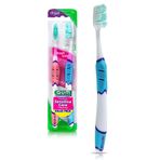 GUM - 516VP Technique hassas bakım diş fırçası, dört saplı tam ultra yumuşak kıllar, ikili paket