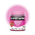 Gumitamin Güçlendirici Şampuan – Vitamin, Keratin ve Biotinli, Doğal Çilek Aromalı, Zayıf ve Yıpranmış Saçlar İçin - yok
