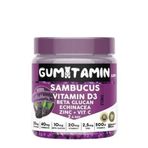 Gumitamin Sambucus Vitamin D3 Beta Glucan 60 Çiğnenebilir Tablet