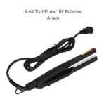 Gümrük Bey A+U Tipi El Akrilik Bükme Makinesi | Kanal Harf ve Tabela Yapımı Için Sıcak Isıtıcı Bender - 1 Adet - Siyah