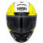 Gümrük Bey Shoei X-14 X-Fourteen R1 Sarı Kapalı Motosiklet Kaskı - Şeffaf Vizor - Sarı - Kırmızı - Siyah