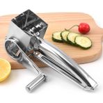 Gümüş 1 Adet Kara Kutu Tek Davul Bıçakları Döner Peynir Rende Paslanmaz Çelik Peynir Dilimleme Parçalayıcı Tereyağı Kesici Mutfak Aletleri (Yurt Dışından) - Cheese Graters - Renkli