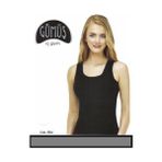 Gümüş 4066 Geniş Askılı Bayan Atlet Gri - XL