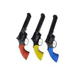 GÜMÜŞ 8 Patlar Kapsül Tabanca, Uzun Namlu, Çok Renkli, 3'lü Set