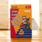 Gümüş Avm Inek Eşşek Karpuz Popüler 2-5 Kişilik Eğlenceli Kart Oyunu - hayvan