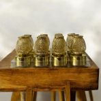 Gümüş Avm LED Işıklı Mini Saray Mumu (12 Adet) - 02-Sarı
