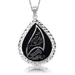 Gümüş Besmele-i Şerif Bayan Kolye