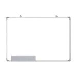 Gümüş Beyaz Tahta - 50x70cm Tek Taraflı Yazı Tahtası Kalem Tutuculu Alüminyum Alaşımlı Çerçeve Ev Ofis Sınıf Öğretimi ve Sunumları için