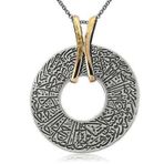 Gümüş El Nur Otantik Bayan Kolye SL1243