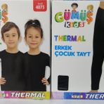 Gümüş Erkek Çocuk Termal Takım Alt Üst İçlik